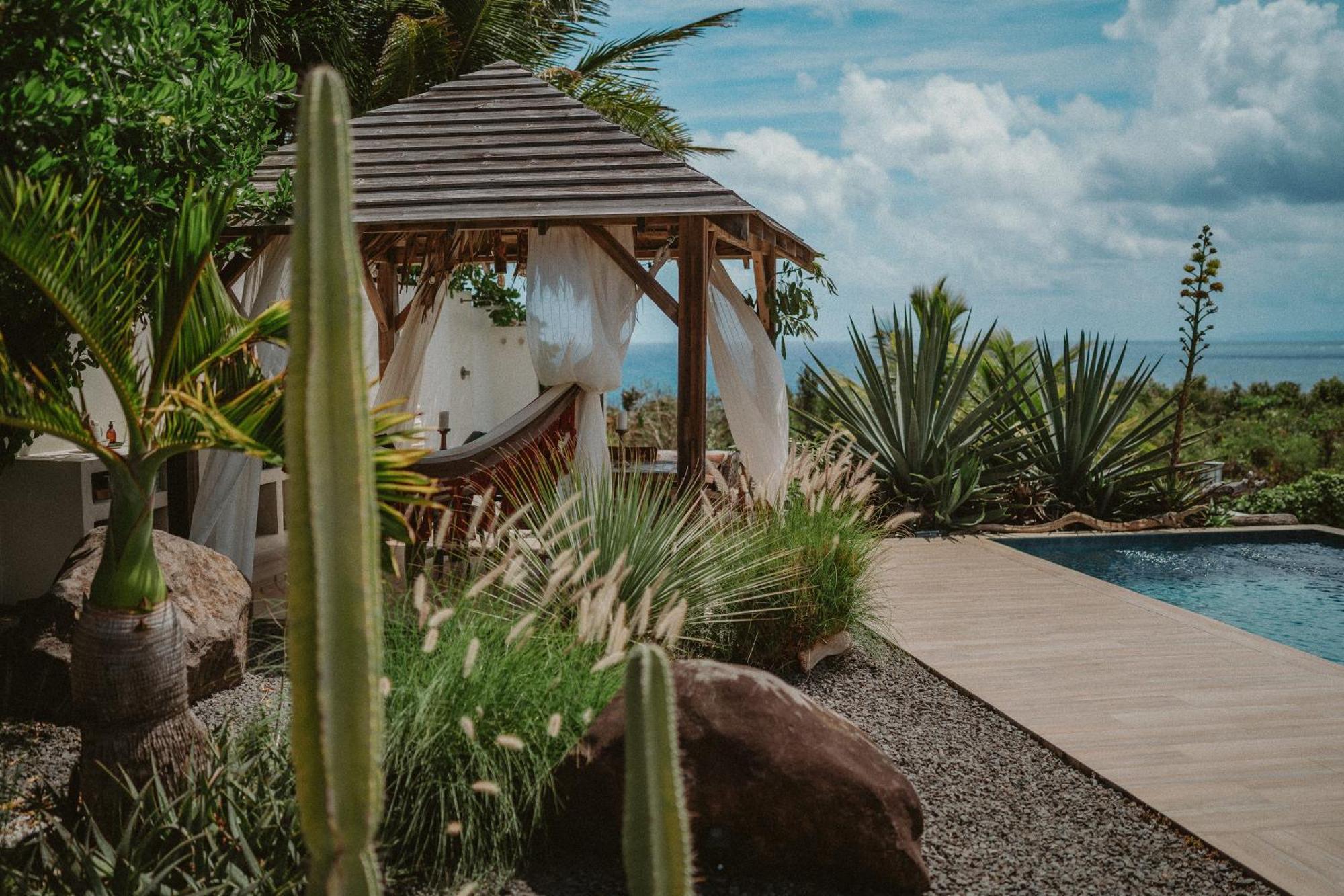 Villa Manika Vue Mer Le Moule Exterior foto
